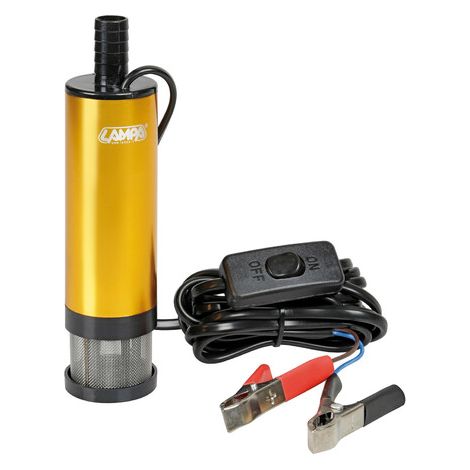 Pompa aspira liquidi elettrica ad immersione, 12V - 12 L/min (1/5)