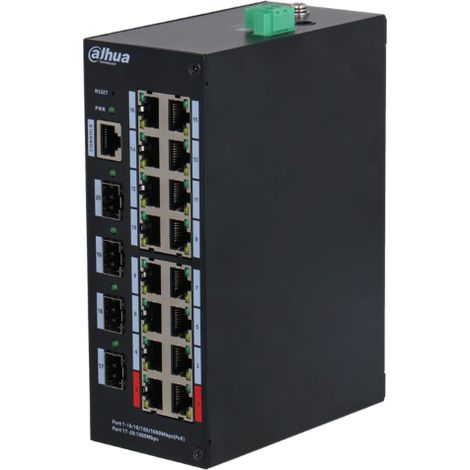 HS4420-16GT-190 - Switch hardened managed 20 porte Gigabit (16 PoE 190 W)