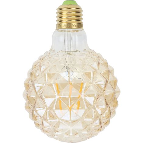 Retro-Glühbirne G95 E27, Originalform, Vintage-Glühlampe, 4 W, 220 V, 360 lm, warmgoldenes Licht, einzigartiges Design (1/5)