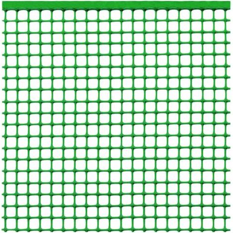 Tenax RETE IN PLASTICA QUADRA X BALCONI maglia mm. 5x5 rotolo mt.50 H. cm. 100 - Verde