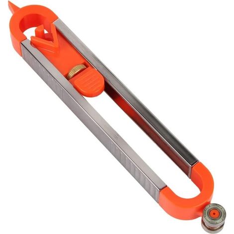 Copieur de Contour Verrouillable, Jauge de Contour Précise, Contour Gauge Profile Tool, Wood Measure Ruler, pour les Mesures Irrégulières (1/5)