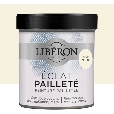Peinture meuble Eclat Pailleté LIBERON Clair de lune 0,5 L