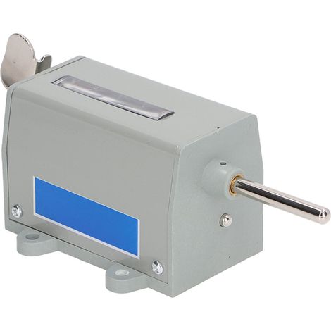 Compteur mécanique manuel à 5 chiffres réinitialisable pour machines textiles, 350 RPM, 220V (1/5)