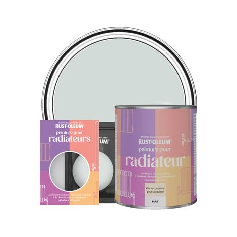 Peinture pour Radiateur, Finition Mate - Gris Pigeon (1/3)