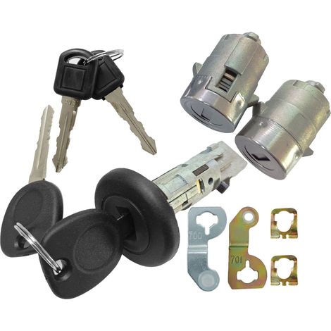 Suitable for Cadillac all car locks, ignition lock cylinders, left and right door locks, 4 keys, 4 accessories (1/4)