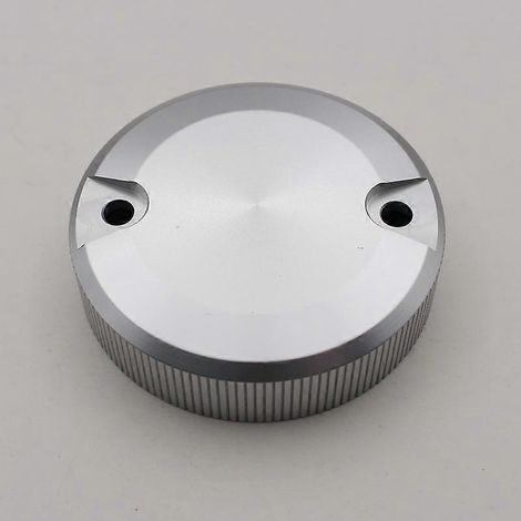 Modification de moto, bouchon de pompe à frein CNC, bouchon de réservoir de carburant, bouchon de réservoir d'huile de pompe à poussoir direct, couvercle de pot rond, accessoires de couvercle en allia (1/5)