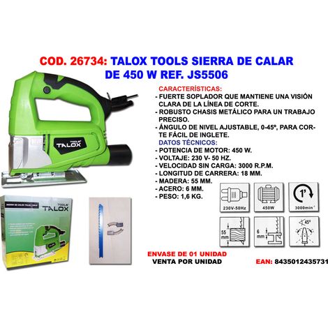 Seghetto alternativo TALOX TOOLS 450 W JS5506