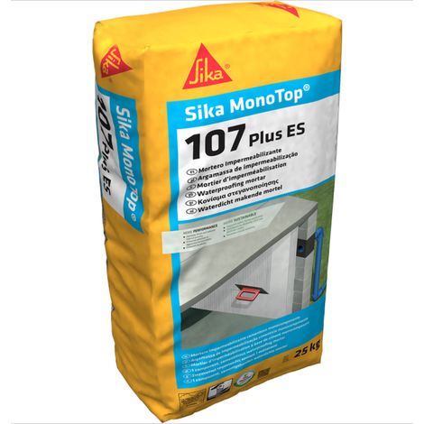 Sika Monotop 107 Plus ES Saco 25 KG Blanco