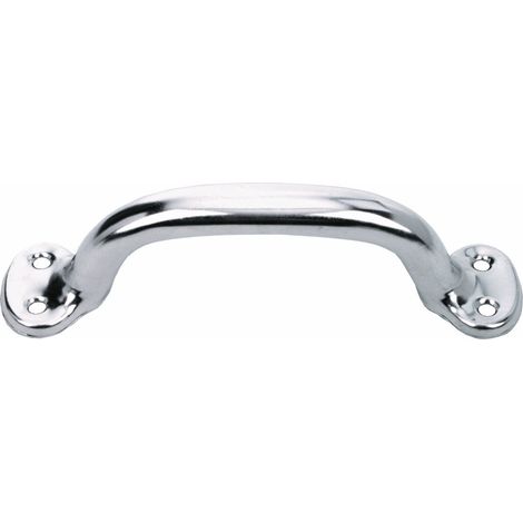 HSI Hohlgriff, Eisen, vernickelt, 140mm, 1 STK