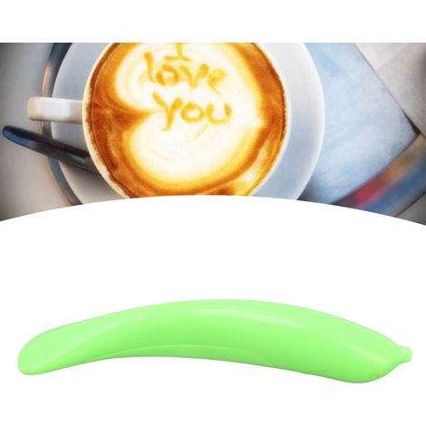Stylo électrique pour latte art, stylo pour latte art oiseau, décorateur de gâteaux, stylo à épices amusant, décorateur vert (1/5)
