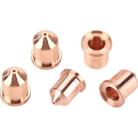 Lot de 5 buses de découpe plasma 45A 220941 compatibles avec la torche de découpe plasma MAX65 (consommable) (1/5)