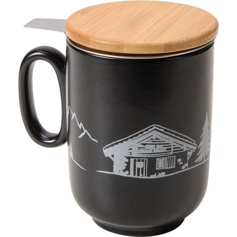 TABLE ET COOK - ORIGAMI MONTAGNE TISANIERE NOIR 450ML