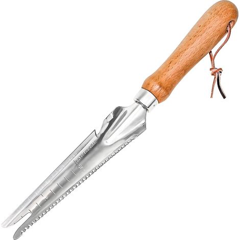 Désherbeur Manuel Pelle, Acier Inoxydable, 33CM (1/5)