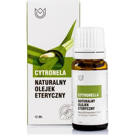 Aceite esencial de CYTRONELA 100% natural contra mosquitos e insectos 10 ml