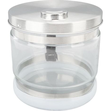 Récipient d'eau distillée de remplacement, bouteille de collecte de stockage, pot en verre pour comptoir de beauté à domicile 4L (1/5)