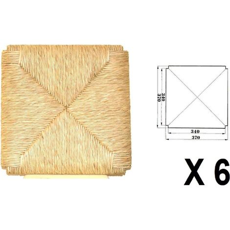 Rechange pour chaise en paille modèle 998- Sigfrido X6 pcs