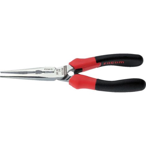 Pince demi-ronde à becs longs 200 mm - Facom
