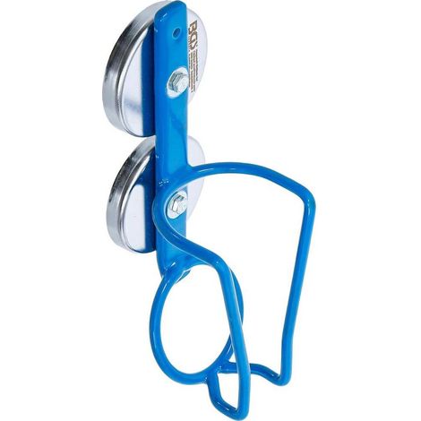 Support Magnétique pour Clé à Chocs Pneumatique - 11,3 x 9,6 x 25,2 cm - Acier, Fixation Sécurisée - D-Work