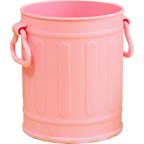 Porte-stylos en plastique rose, grand format, rangement pratique pour crayons, idéal pour maison, école et bureau. (1/5)