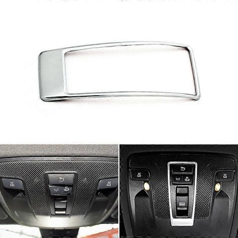 Cache de protection chromé ABS pour interrupteur de toit ouvrant de voiture Mercedes-Benz Classe AB CLA GLA W176 A180 C117 X156 (1/3)