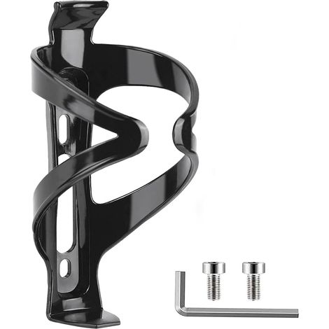 Porte-bidon de vélo noir, porte-bidon de vélo antidérapant, porte-gobelet de vélo léger et durable pour les courses sur route et le VTT (1/5)