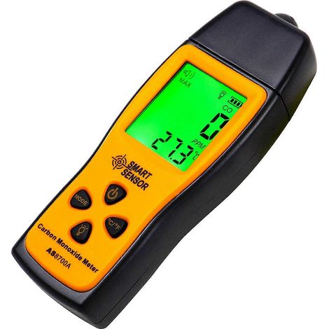Détecteur de monoxyde de carbone portable, détecteur de fuites de CO 80 dB, analyseur de gaz CO (1/5)