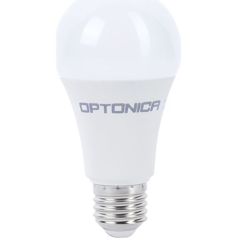 Bombilla LED E27 A60 - 14W - 1380LM - 6000K - BLANCO DEL DÍA - Optonica (1/2)