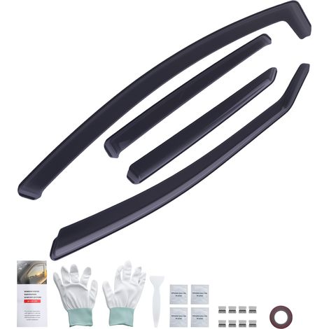 4pcs Wind Deflectors for Volvo V40 MK2 2012-2019 Window Rain Guards Acrylic (1/5)