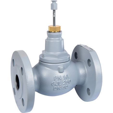 Resideo Zweiwegeventil DF-B-CI Grauguss, PN16, Flansch DN15, kvs 1,6, DF15B1.6CI (1/3)