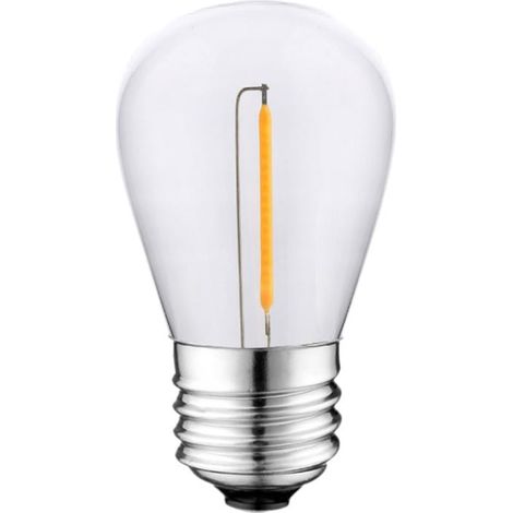 Lampadina LED a filamento 1.5W ST45 E27 2700K