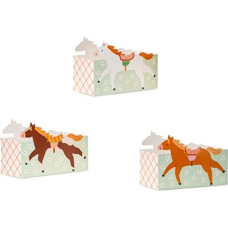 Boîtes à friandises pour chevaux, 3 pièces