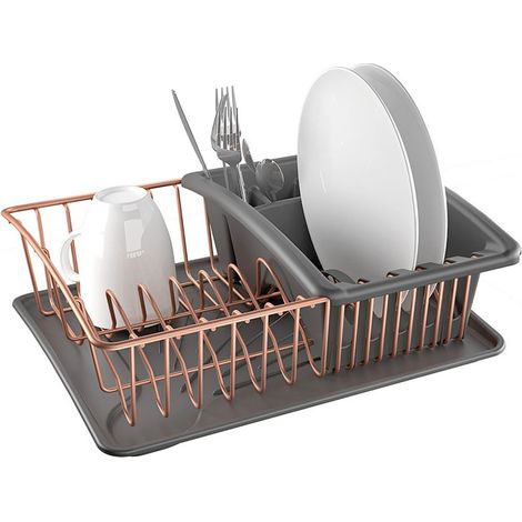 Escurreplatos con Bandeja Aquatex Plus Copper METALTEX (1/5)