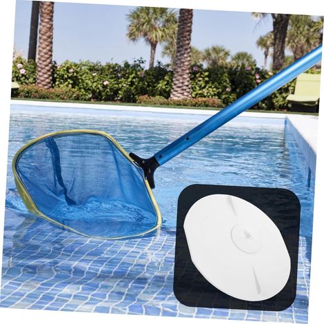 Couvercle de Skimmer de Piscine Enterrée Abs Blanc Compatible Modèle 1091lx Remplacement pour Écumoire, Installation Facile, 1 Pièce, Usage pour Piscine et Bassin Enterré (1/5)