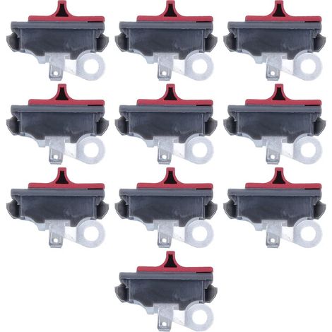 Kit d'interrupteur d'allumage 10 Kill Stop pour tronçonneuses Husqvarna 162 266 242 254 262 268 Special 272 K 281 288 394 395 3120 136 137 141 142 36 41 42 50 51 55 55 666, 501-02, 5.9-02, 5.6-02.66 (1/5)