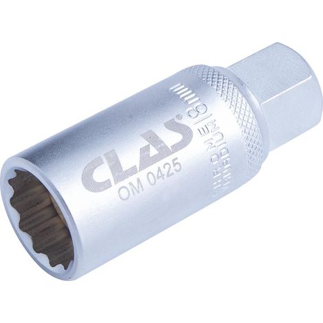 Clé a bougies magnétique 18mm l.65mm 3/8" - OM 0425 - CLAS Equipements