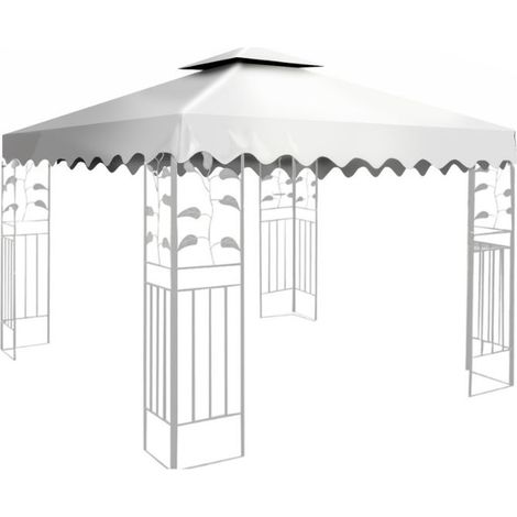 Telo di ricambio per gazebo 3x3 mt bianco da 180 gr/mq (1/4)