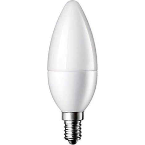 Ampoule LED E14 6W 220V C37 180° Dimmable - Blanc Neutre 4000K - 5500K - SILAMP
