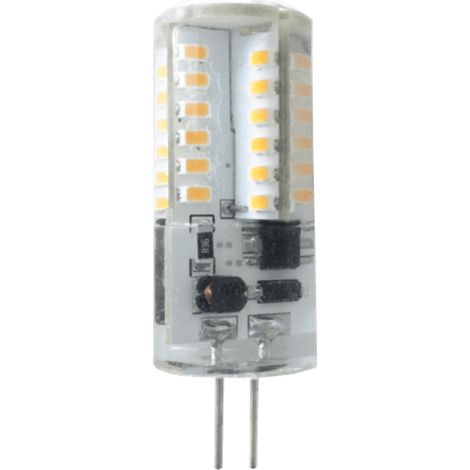 lampadina led bispina silicon 3w g4 3000k 200  lm (1/2)