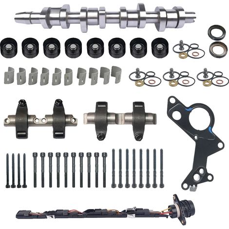 Kit de cigüeñal, construcción metálica duradera, dimensiones compatibles con el motor, compatible con motores AJM a BRU, optimiza el rendimiento del motor, compatible con modelos 1.9 PD TDI. (1/5)