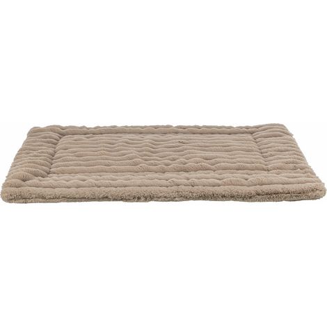 Liegematte Lonni, Cordplüsch 110 x 75 cm, hellbraun