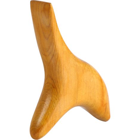 Rouleau de Massage en Bois d'Acupression Réflexologie Thaï Gua Sha (2) (1/5)