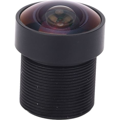 Objectif panoramique à carte unique 1,8 mm M12 X 0,5 5 MP à ouverture fixe, Image claire, polyvalent pour caméra de sécurité (1/5)