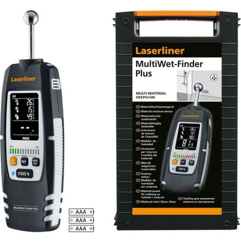Misuratore di umidità per materiali Laserliner MultiWet-Finder Plus elettronico (1/2)