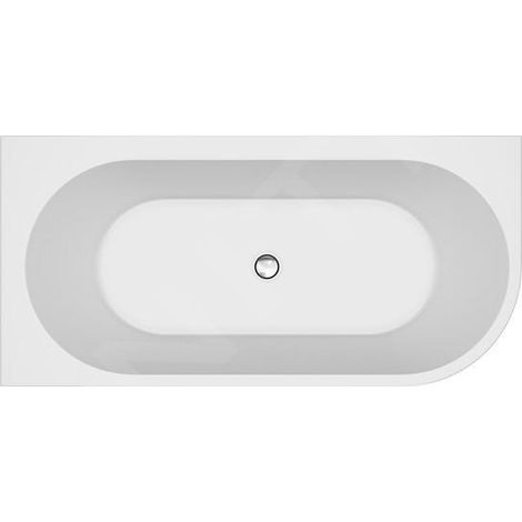 Cersanit Crea - Baignoire 170x82 cm, pieds compris, gauche, blanc S301-329 (1/3)