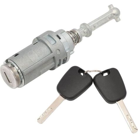 KIT Serrure + Barillet pour Porte Avant Gauche Citroen C2 C3 C3 PLURIEL + 2 clés