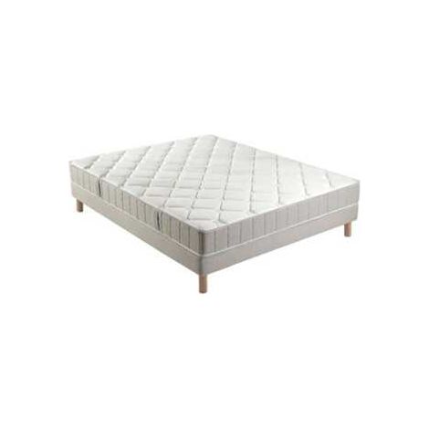 Ensemble matelas et sommier Bultex PACK ELEMENTAIRE 160X200