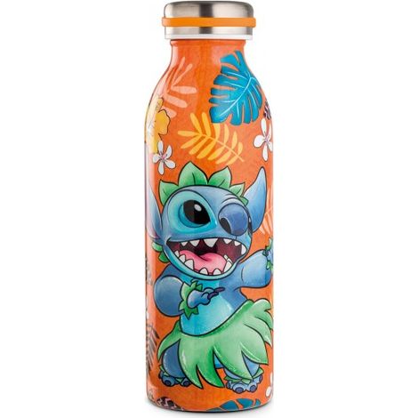 Bottiglia termica arancio Disney Stitch ml 500