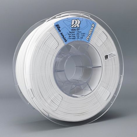 ProRock ASA-GF Filament, 1.75mm, 1000g ProRock ASA-GF Filament 1.75mm 1000g White