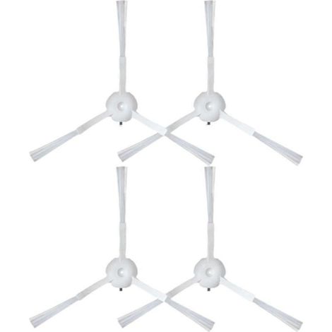 Lot de 4 accessoires pour Qihoo 360 S5 S7 S7 Pro aspirateur robot Spare brosse latérale pièces de rechange (1/5)