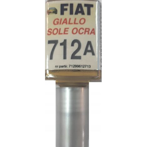 Retoque de pintura Fiat 712A amarillo sol ocra PARA ARAÑAZOS (1/5)